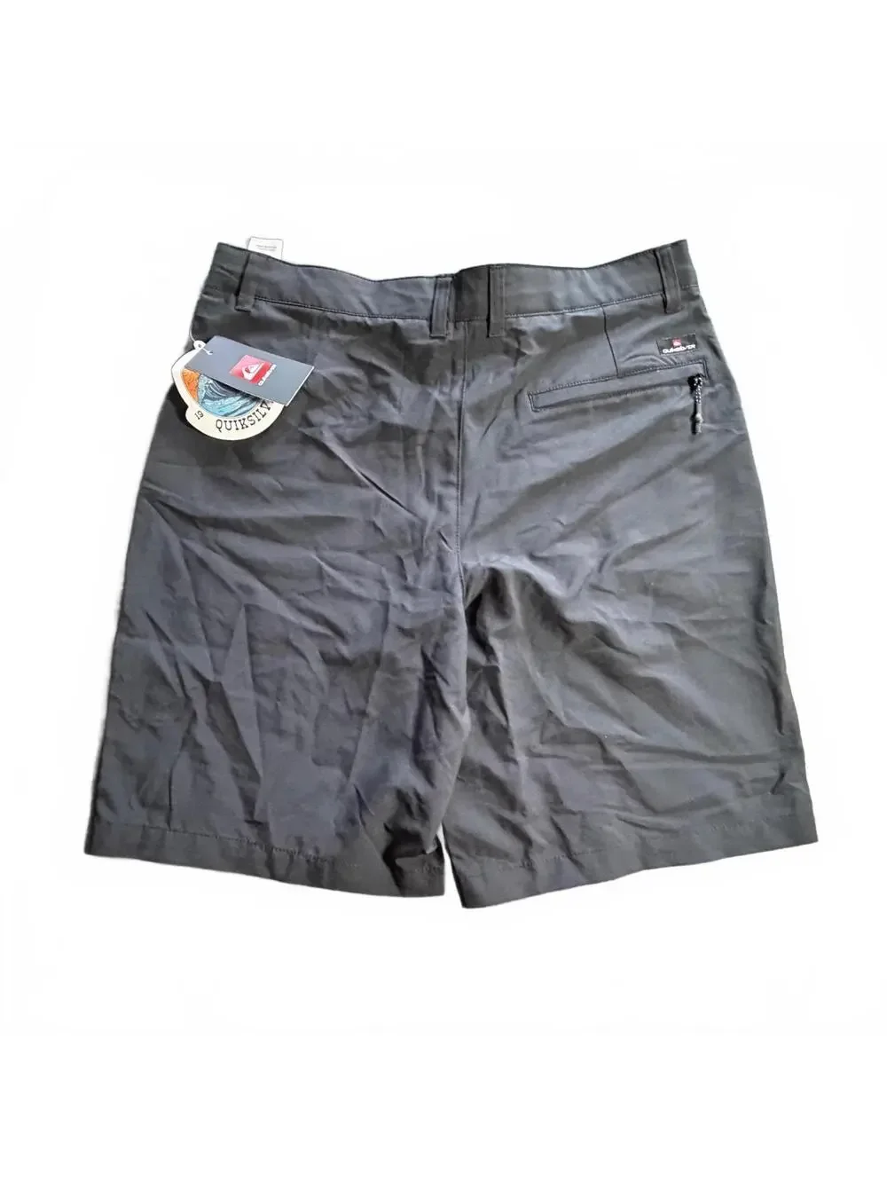Quicksilver men’s black Anthracite shorts size 32 $60 New